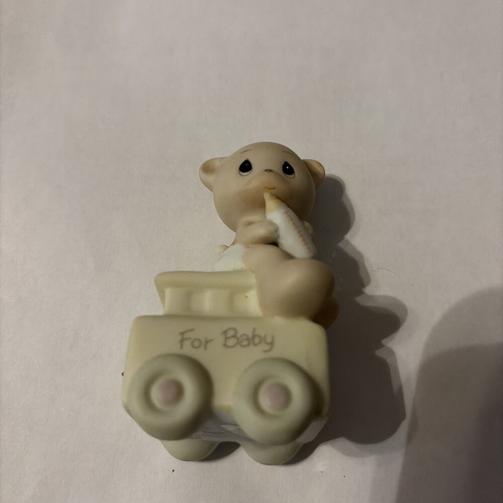 Precious Moments Birthday Train For Baby Teddy Bear 15938 No Box